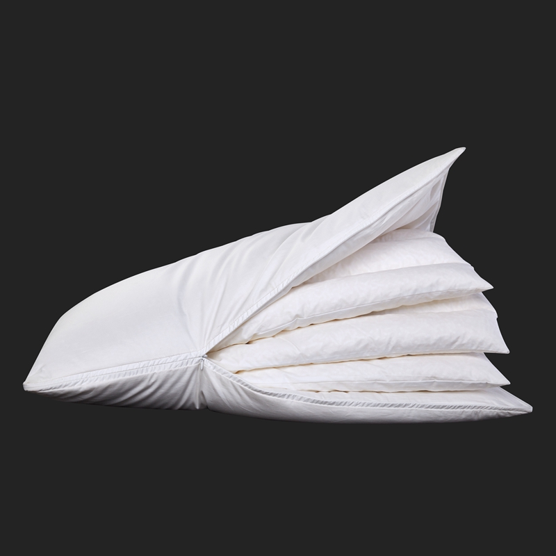 Yüksekliği Ayarlanabilir Yastık Beş Katlı Tasarım L Şekli Uzun Fermuarlı Yastık